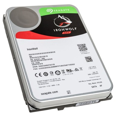 SEAGATE Hard disk IronWolf, 12 TB, 3.5", SATA3, 256 MB, 7200 RPM